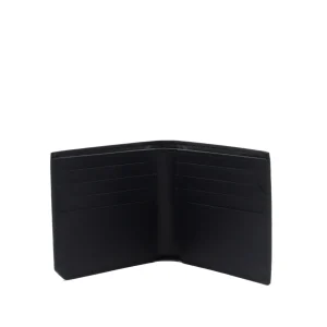 BLACK LEATHER WALLET
