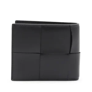 BLACK LEATHER WALLET