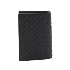 BLACK LEATHER WALLET