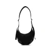 BLACK NYLON VOYOU SHOULDER BAG