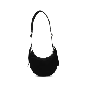 BLACK NYLON VOYOU SHOULDER BAG