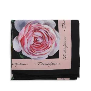 BLACK SILK SCARVES