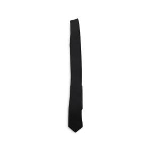 BLACK SILK TIE