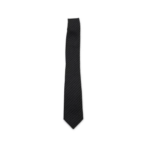 BLACK SILK TIE