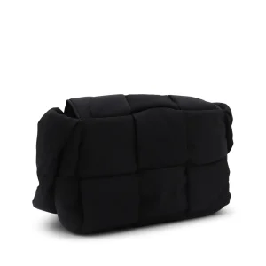 BLACK SMALL PADDED CASSETTE BAG