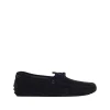 BLACK SUEDE GOMMNINO LOAFERS
