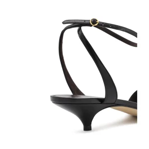 BLACK VIKA SANDALS