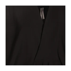 BLACK VISCOSE DRESS