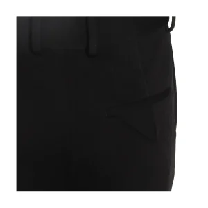 BLACK VISCOSE PANTS