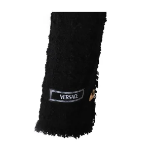 BLACK WOOL CASUAL JACKET