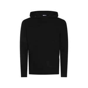 BLACK WOOL KNITWEAR