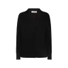 BLACK WOOL KNITWEAR