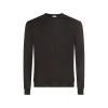 BLACK WOOL KNITWEAR