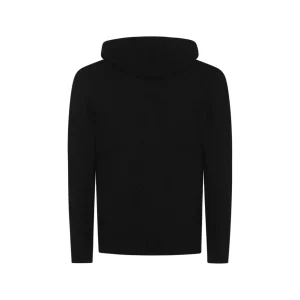 BLACK WOOL KNITWEAR