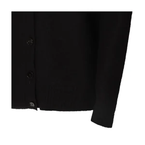 BLACK WOOL KNITWEAR