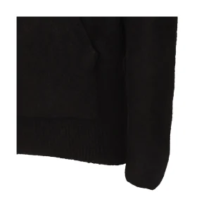 BLACK WOOL KNITWEAR