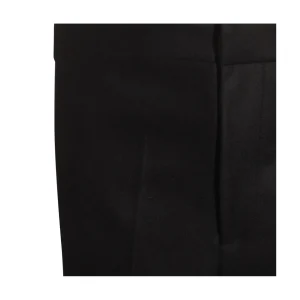 BLACK WOOL PANTS