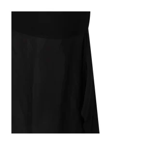 BLACK WOOL SKIRT