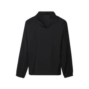 BLACK WOOL SWEATSHIRT