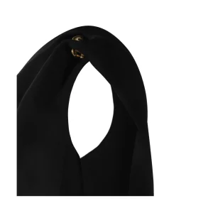 BLACK WOOL TOP