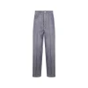BLUE AND WHITE WOOL JEANS