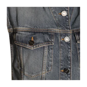 BLUE COTTON DENIM JACKET