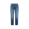 BLUE COTTON DENIM JEANS