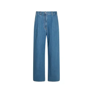 BLUE COTTON DENIM JEANS
