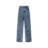 BLUE COTTON DENIM JEANS