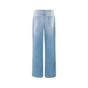BLUE COTTON DENIM JEANS