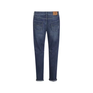 BLUE COTTON DENIM JEANS
