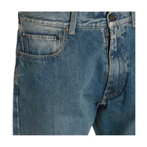 BLUE COTTON DENIM JEANS