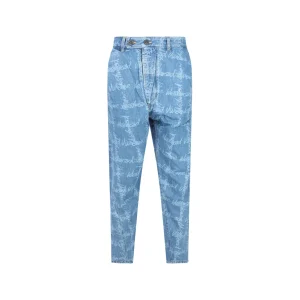 BLUE COTTON JEANS