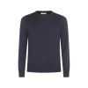 BLUE COTTON KNITWEAR