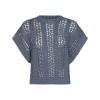 BLUE COTTON KNITWEAR