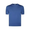 BLUE COTTON T-SHIRT