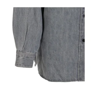 BLUE LINEN NESSON SHIRT