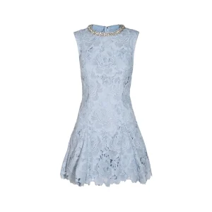 BLUE MINI DRESS