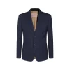 BLUE WOOL BLAZER