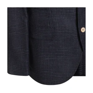 BLUE WOOL BLAZER