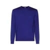 BLUE WOOL KNITWEAR
