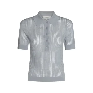 BLUE WOOL POLP SHIRT