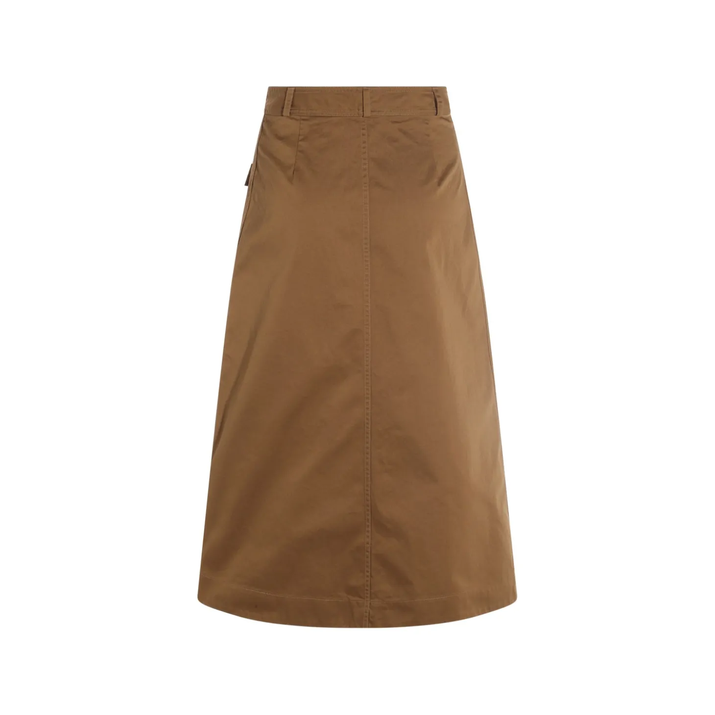 brown_cotton_skirt_1.webp BROWN COTTON SKIRT