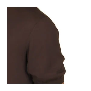 BROWN COTTON T-SHIRT