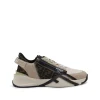 BROWN LEATHER FLOW SNEAKERS