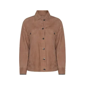 BROWN LEATHER JACKET