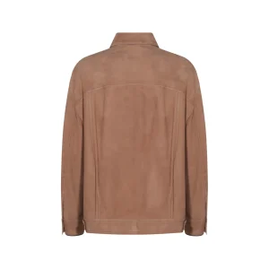 BROWN LEATHER JACKET