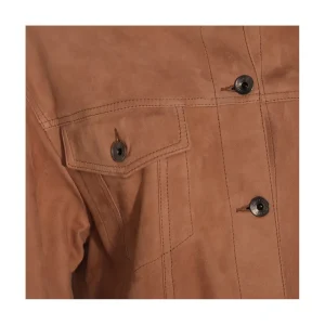 BROWN LEATHER JACKET