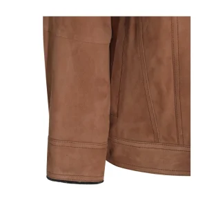 BROWN LEATHER JACKET
