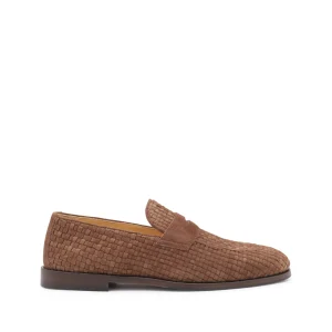 BROWN LEATHER LOAFERS